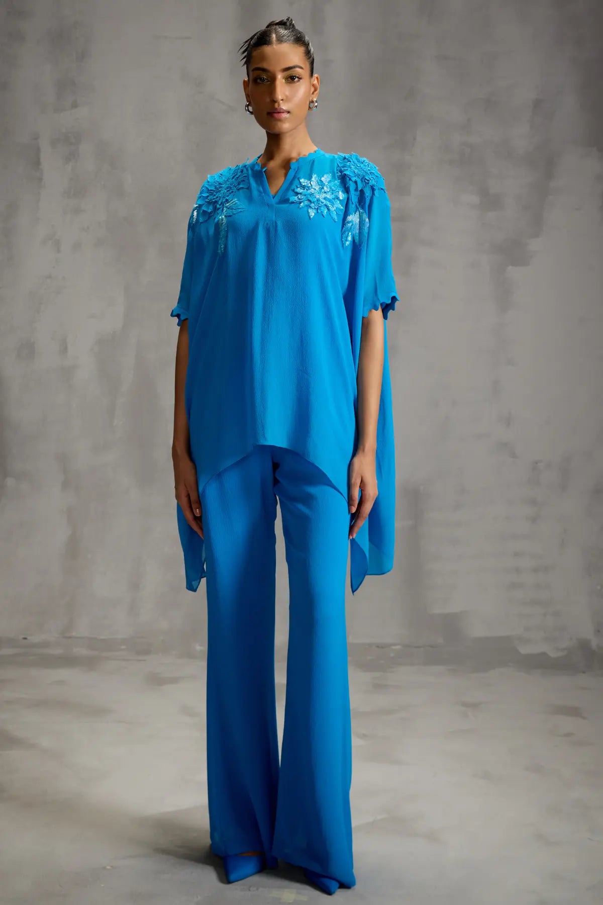Celestial Pointed Hem Tunic Namrata Joshipura