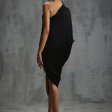 Zenith Siren Asymetric Drape Dress Namrata Joshipura