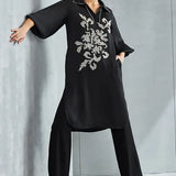 Moon Flower Straight tunic Namrata Joshipura