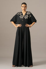 Moonflower Box Pleat Jumpsuit