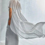 Metallic Cord Drape Skirt Set Namrata Joshipura