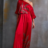 Calathea Drop Shoulder Jumpsuit Namrata Joshipura