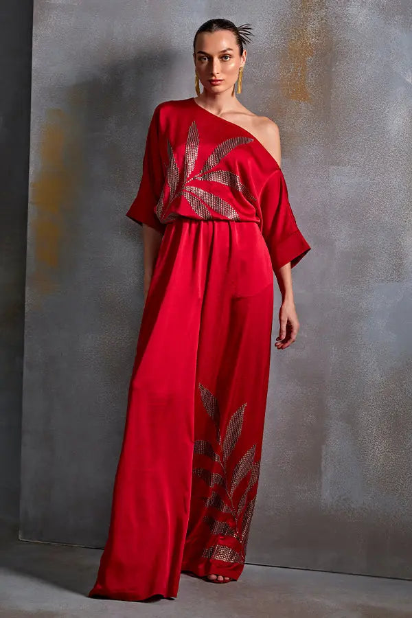 Calathea Drop Shoulder Jumpsuit Namrata Joshipura