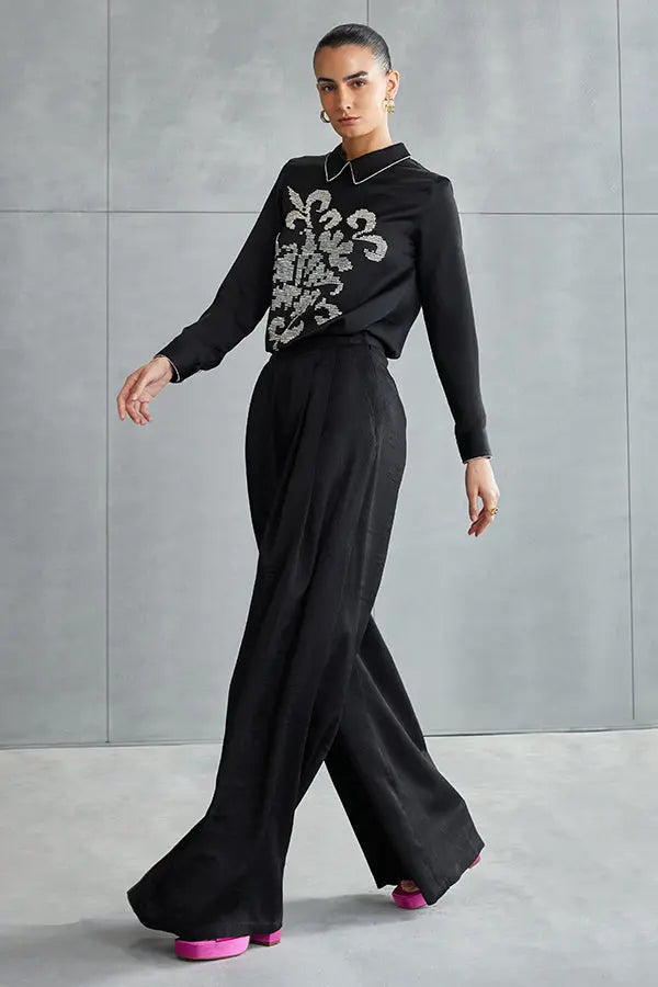 Moon Flower Collar Top Namrata Joshipura