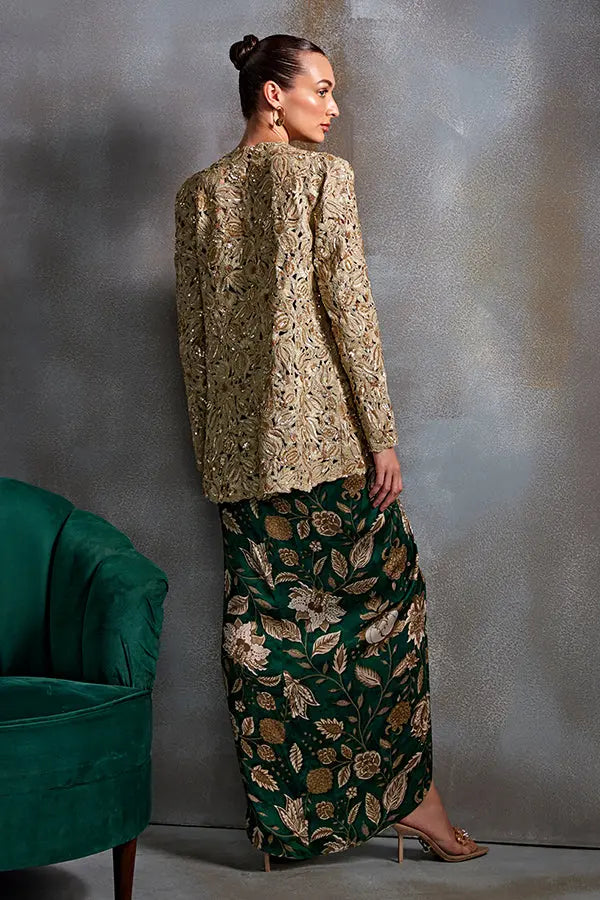 Bell Flower Jacket Set Namrata Joshipura