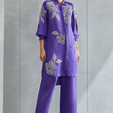 Wild Violet Boxy Tunic Namrata Joshipura