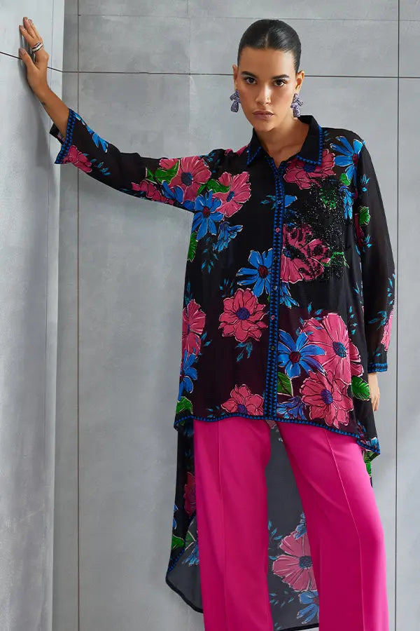 Zinnia Long Back Tunic Namrata Joshipura