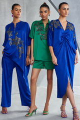 RiverLeaf Drape Dress