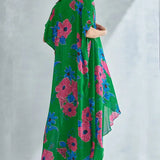 Zinnia Cape Skirt Set Namrata Joshipura