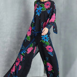 Zinnia Cape Jumpsuit Namrata Joshipura