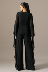 Star gaze Batwing Jumpsuit