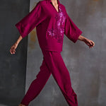 Autumn Fern Boxy Co-Ord Set Namrata Joshipura