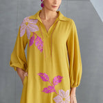 Wild Violet Collar Dress Namrata Joshipura