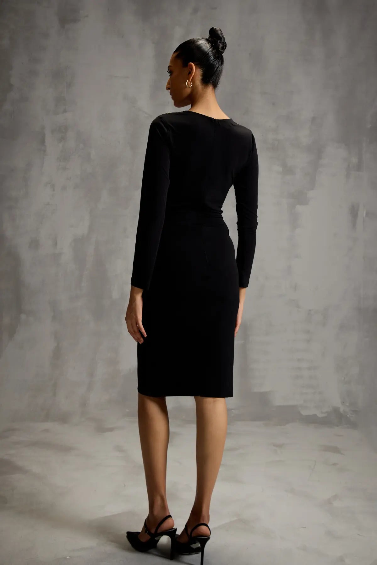 Rosettes Drape Dress Namrata Joshipura