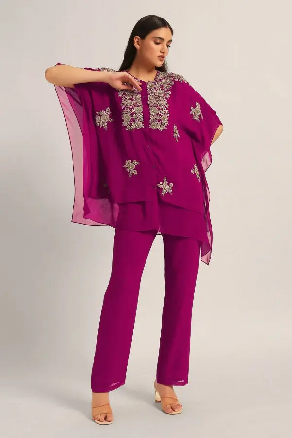 Amara Double Layer Co-ordset Namrata Joshipura Online