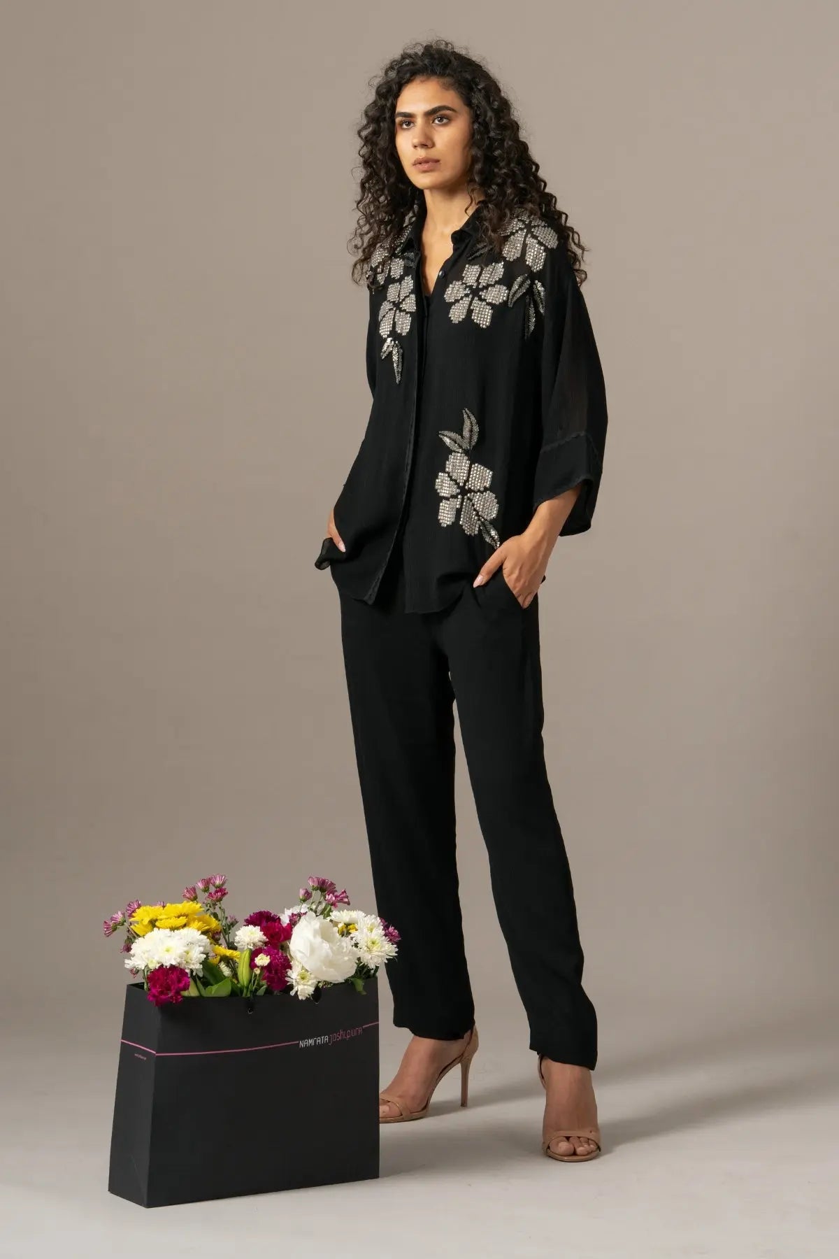 Moonflower Front Open Coordset Namrata Joshipura Online