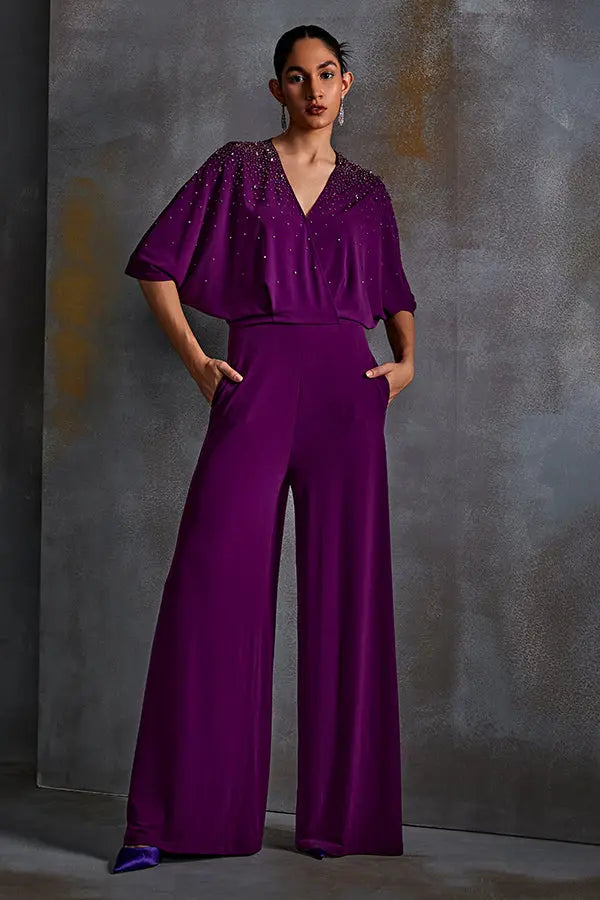 Trinket Overlap Jumpsuit Namrata Joshipura