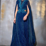 Cordelia Cape Sleeve Jumpsuit Namrata Joshipura