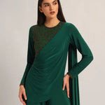 Juliette Front Flap Drape Jumpsuit Namrata Joshipura Online