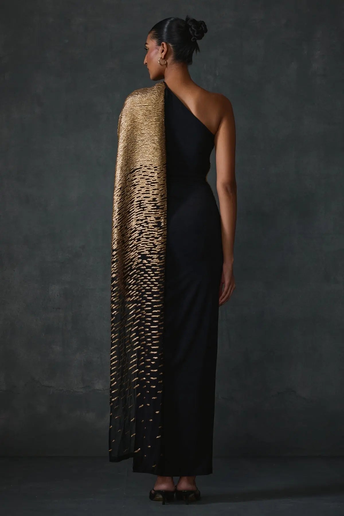 Bark One Offshoulder Chic Gown Namrata Joshipura Online