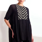 Metallic Pearl Gathered Top Namrata Joshipura