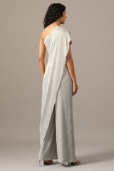 Star Box One Shoulder Jumpsuit