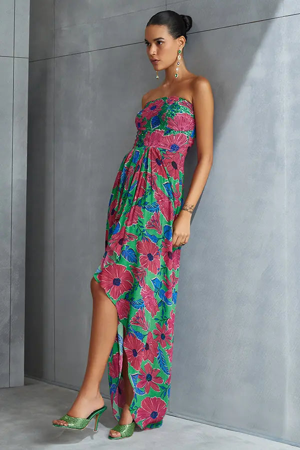 Zinnia Off Shoulder Dress Namrata Joshipura