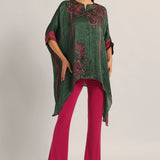 PAISELY CRINKLE HANDKERCHIEF TUNIC Namrata Joshipura Online