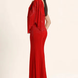 Rosette Fringes Cape With Bustier And Sharara Namrata Joshipura Online
