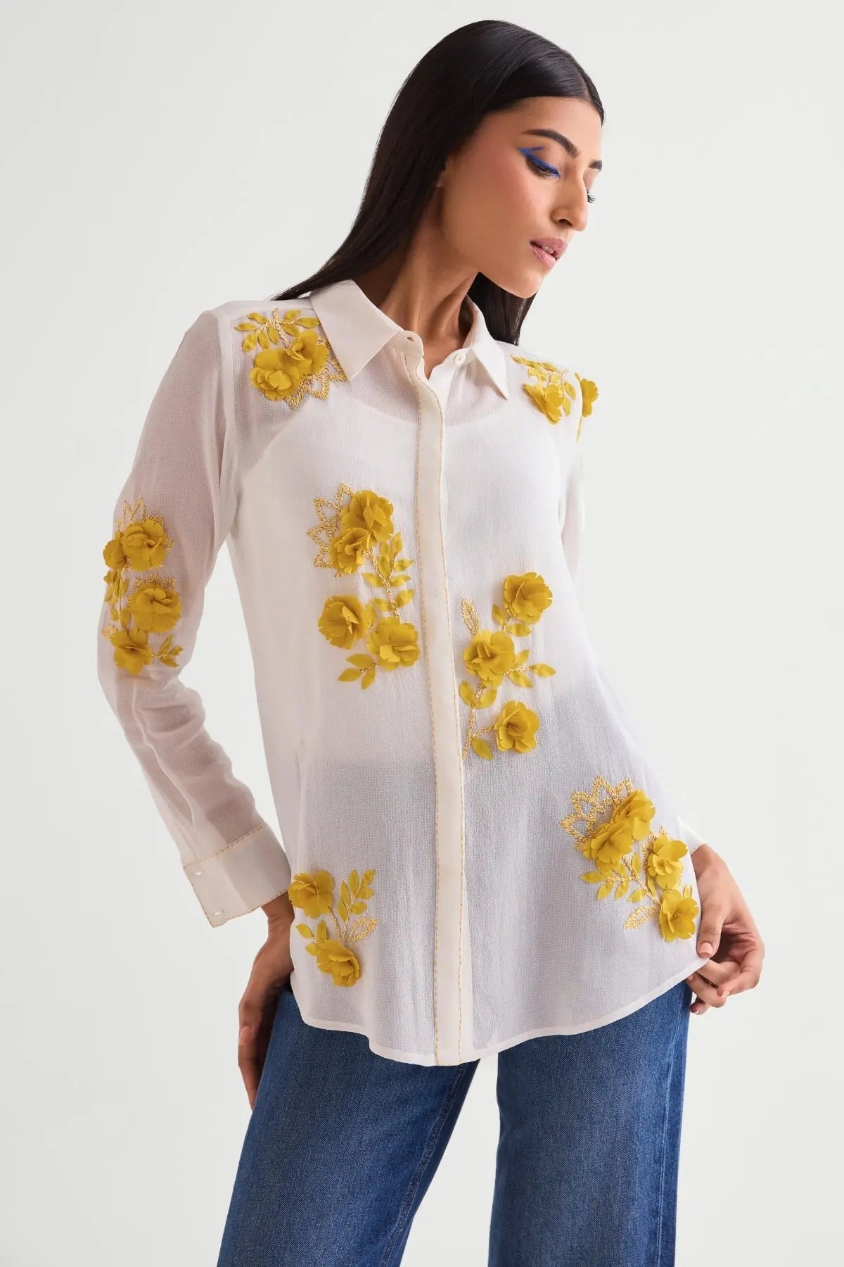 Scrunchy Classic Shirt Namrata Joshipura Online