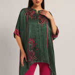 PAISELY CRINKLE HANDKERCHIEF TUNIC Namrata Joshipura Online