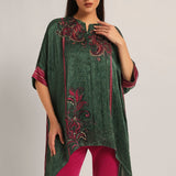 PAISELY CRINKLE HANDKERCHIEF TUNIC Namrata Joshipura Online