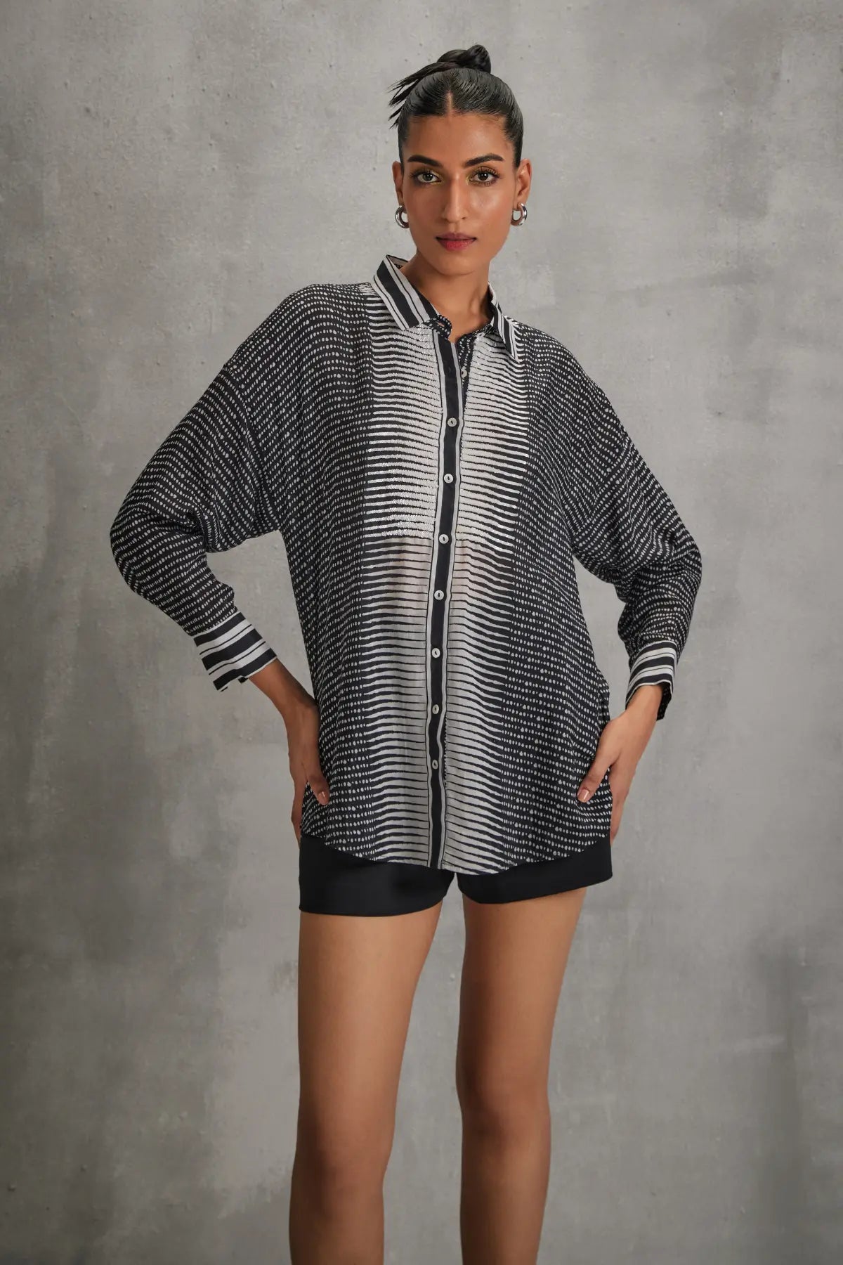 Crest Oversize Shirt Namrata Joshipura
