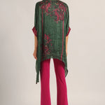 PAISELY CRINKLE HANDKERCHIEF TUNIC Namrata Joshipura Online