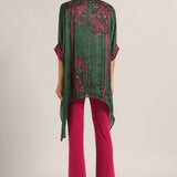 PAISELY CRINKLE HANDKERCHIEF TUNIC Namrata Joshipura Online