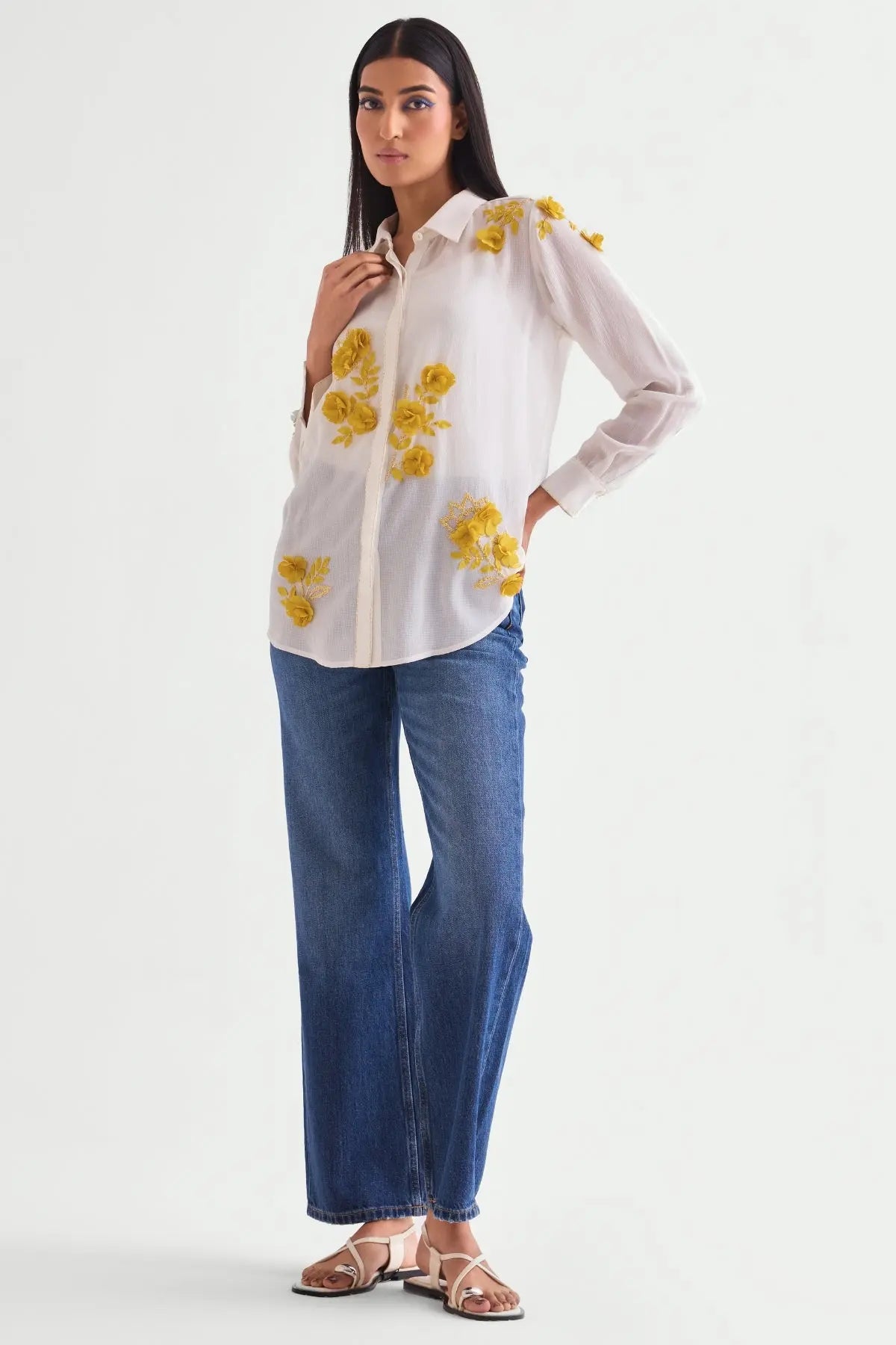 Scrunchy Classic Shirt Namrata Joshipura Online