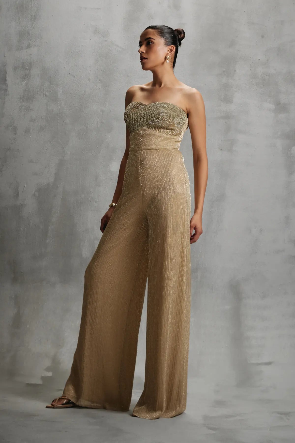 Gleam Strapless Jumpsuit Namrata Joshipura