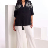 Alder Wide Collar Shirt Namrata Joshipura