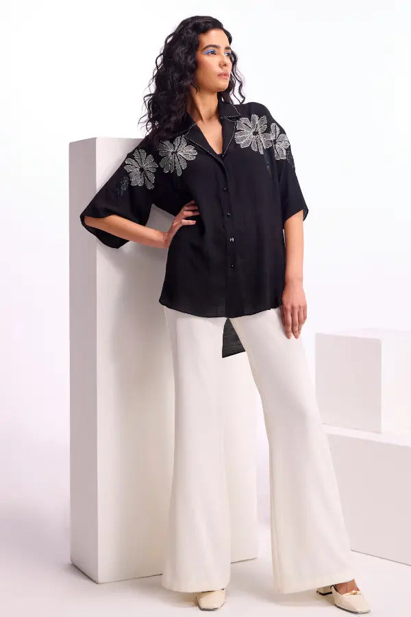 Alder Wide Collar Shirt Namrata Joshipura