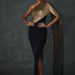 Bark One Offshoulder Chic Gown Namrata Joshipura Online