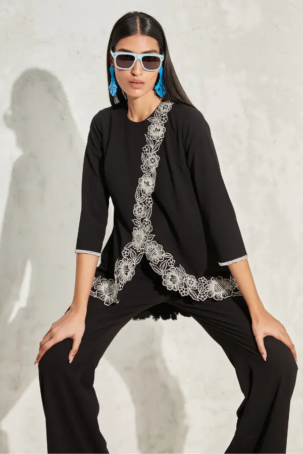 Wisteria Overlap Co ord Set Namrata Joshipura