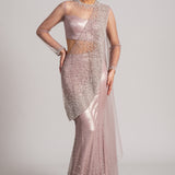 PEARL METEOR MERMAID DRAPE EMBELLISHED SAREE