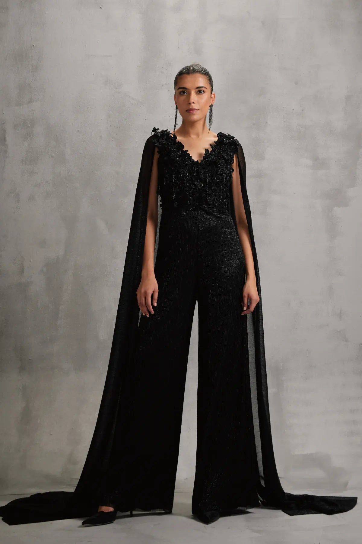 Hana Draped Sleeves Jumpsuit Namrata Joshipura