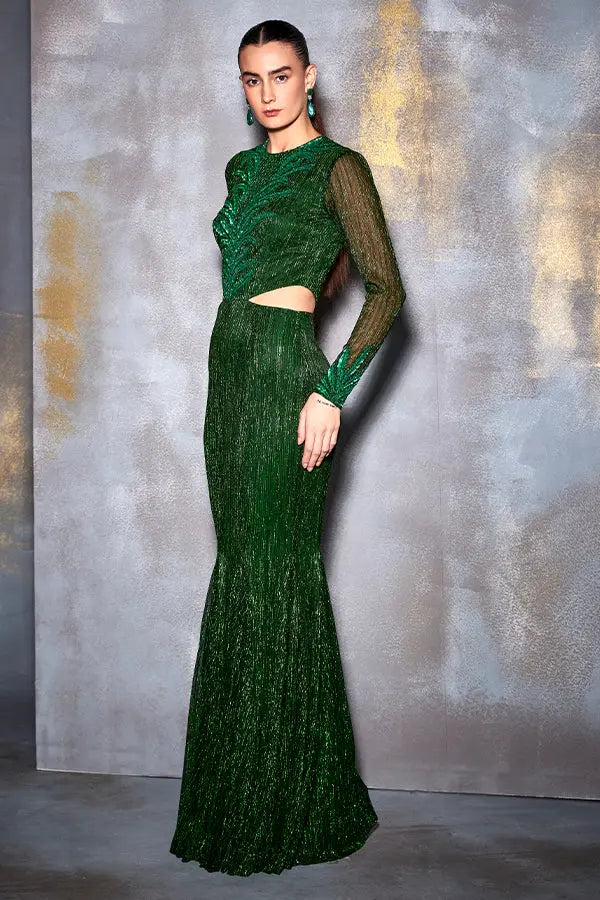 Cordelia Side Cut Out Gown Namrata Joshipura
