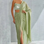 Fox Tail Drape Saree Namrata Joshipura