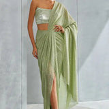 Fox Tail Drape Saree Namrata Joshipura