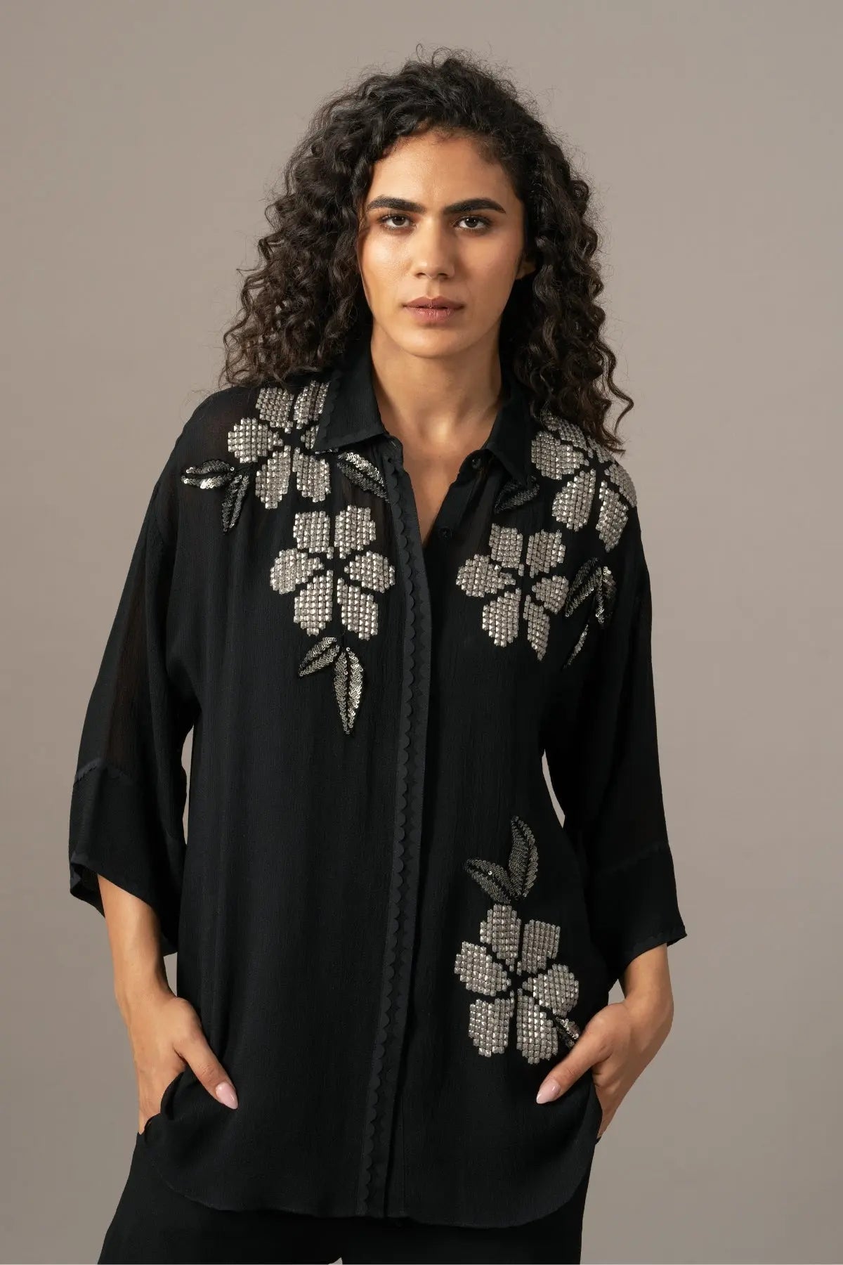Moonflower Front Open Coordset Namrata Joshipura Online