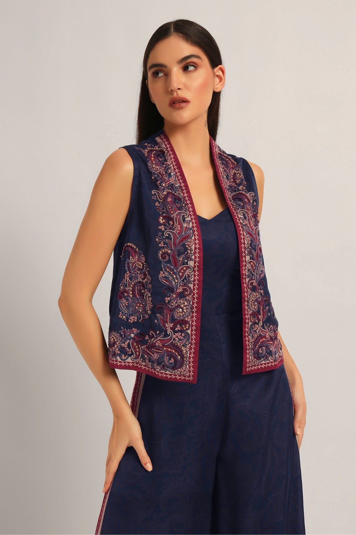 PAISEY PRINTED JUMPSUIT Namrata Joshipura Online