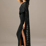 Grille One Shoulder Gown Namrata Joshipura Online