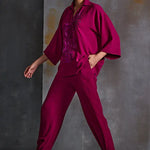 Autumn Fern Boxy Co-Ord Set Namrata Joshipura
